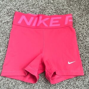 Nike Pink Athletic Shorts